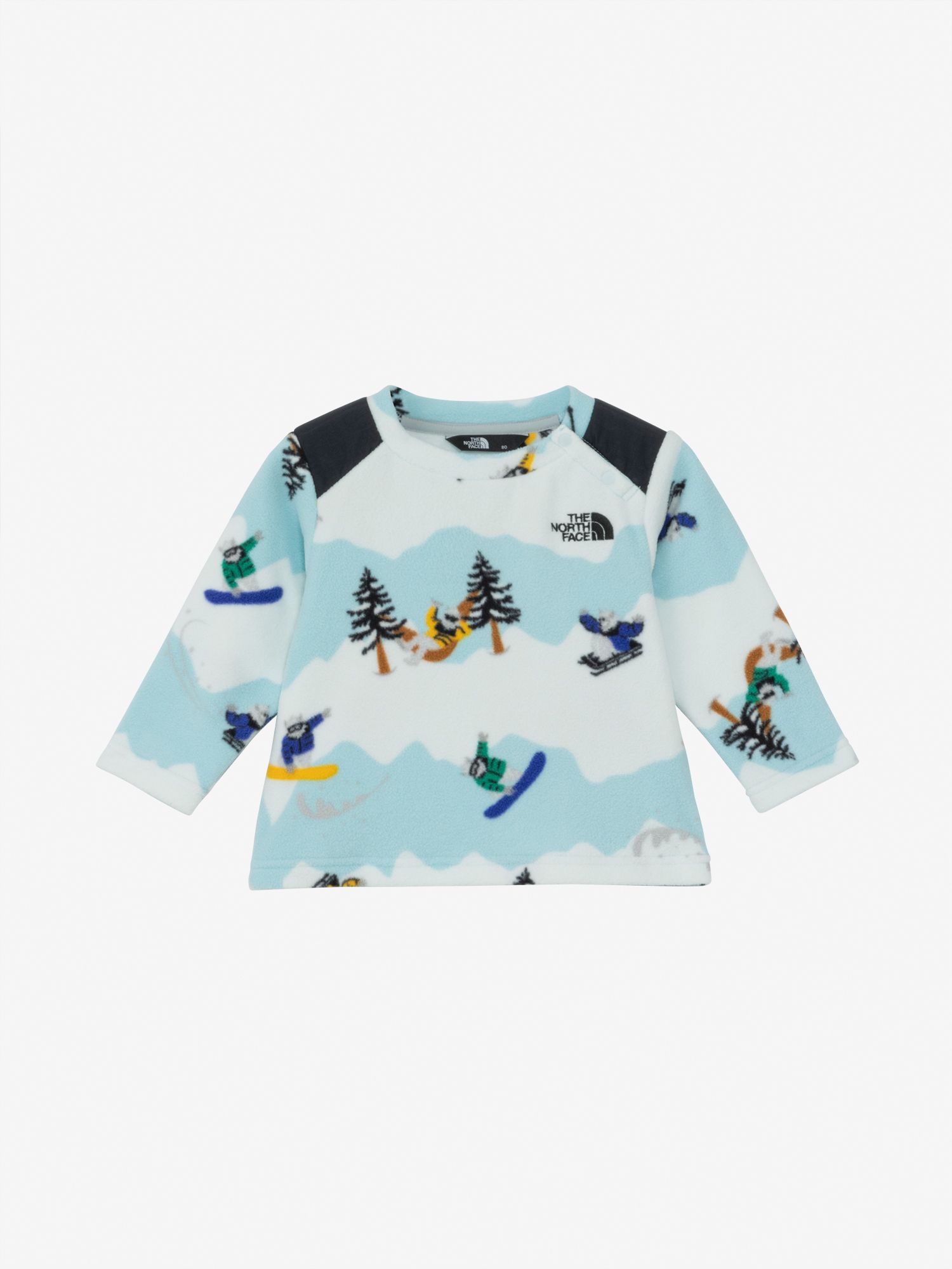 マイクロフリースクルー（ベビー）（NAB72405）- THE NORTH FACE