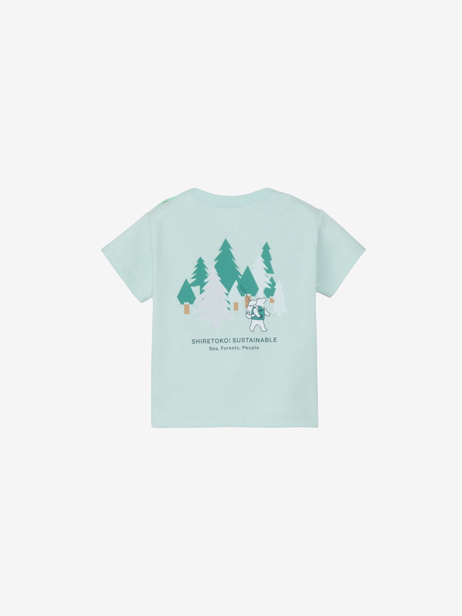 公式】ショートスリーブシレトコトコティー（ベビー）｜ザ・ノース