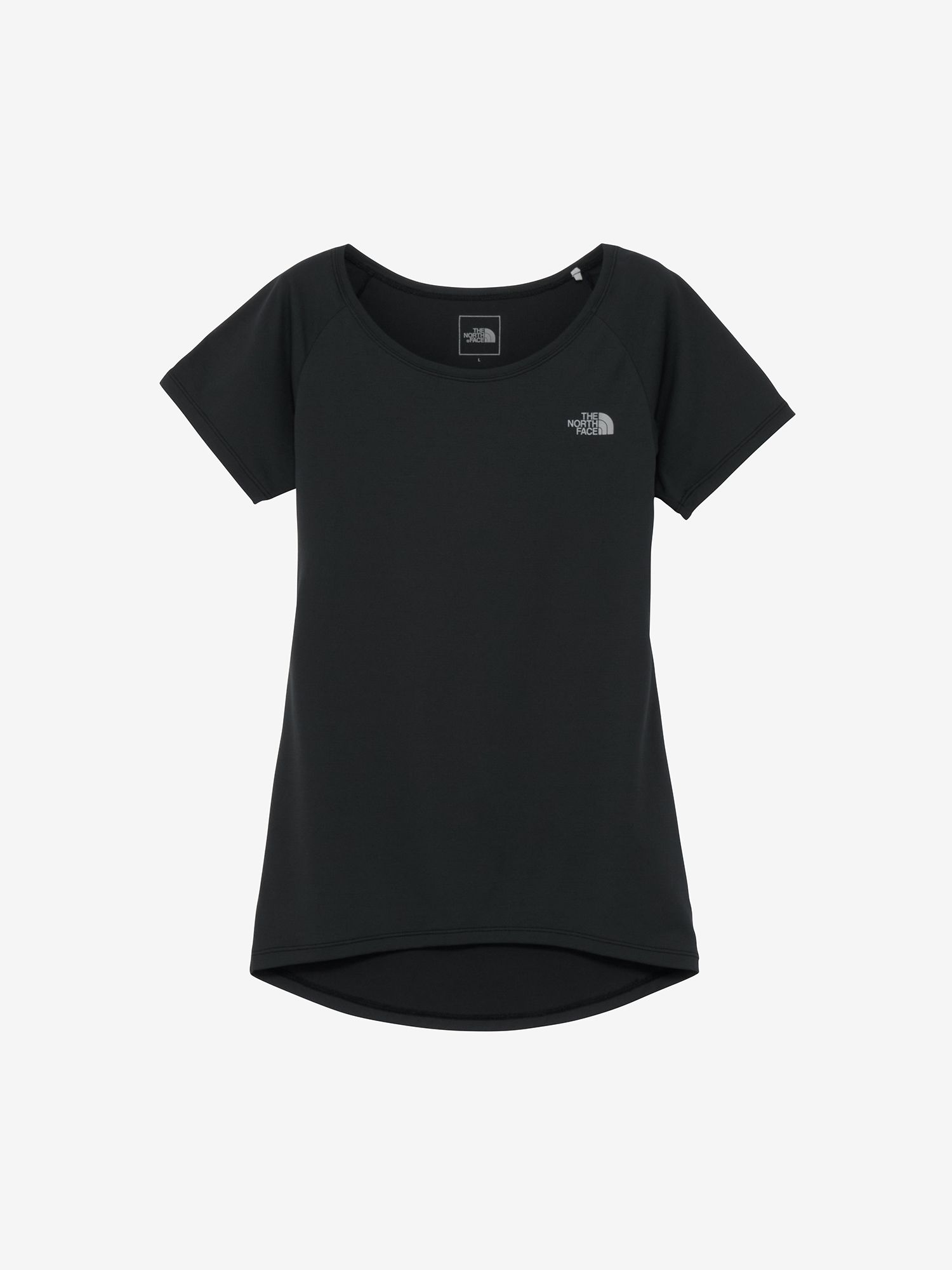 新品★レディースL BRIEFING ドライストレッチパフォーマンスTシャツ黒 ザ・ノース・フェイス THE NORTH FACE レディース アウトドア 半袖T
