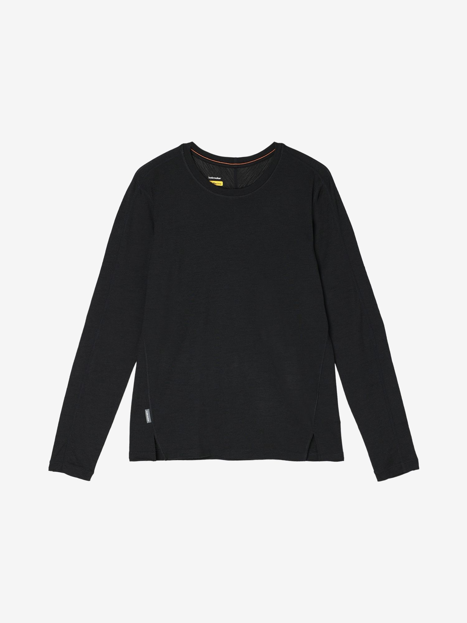 ice breaker アイスブレーカーwool 100%レディースM 黒 ICEBREAKER (アイスブレーカー) W 150 LS TEE / 150ロングスリーブT
