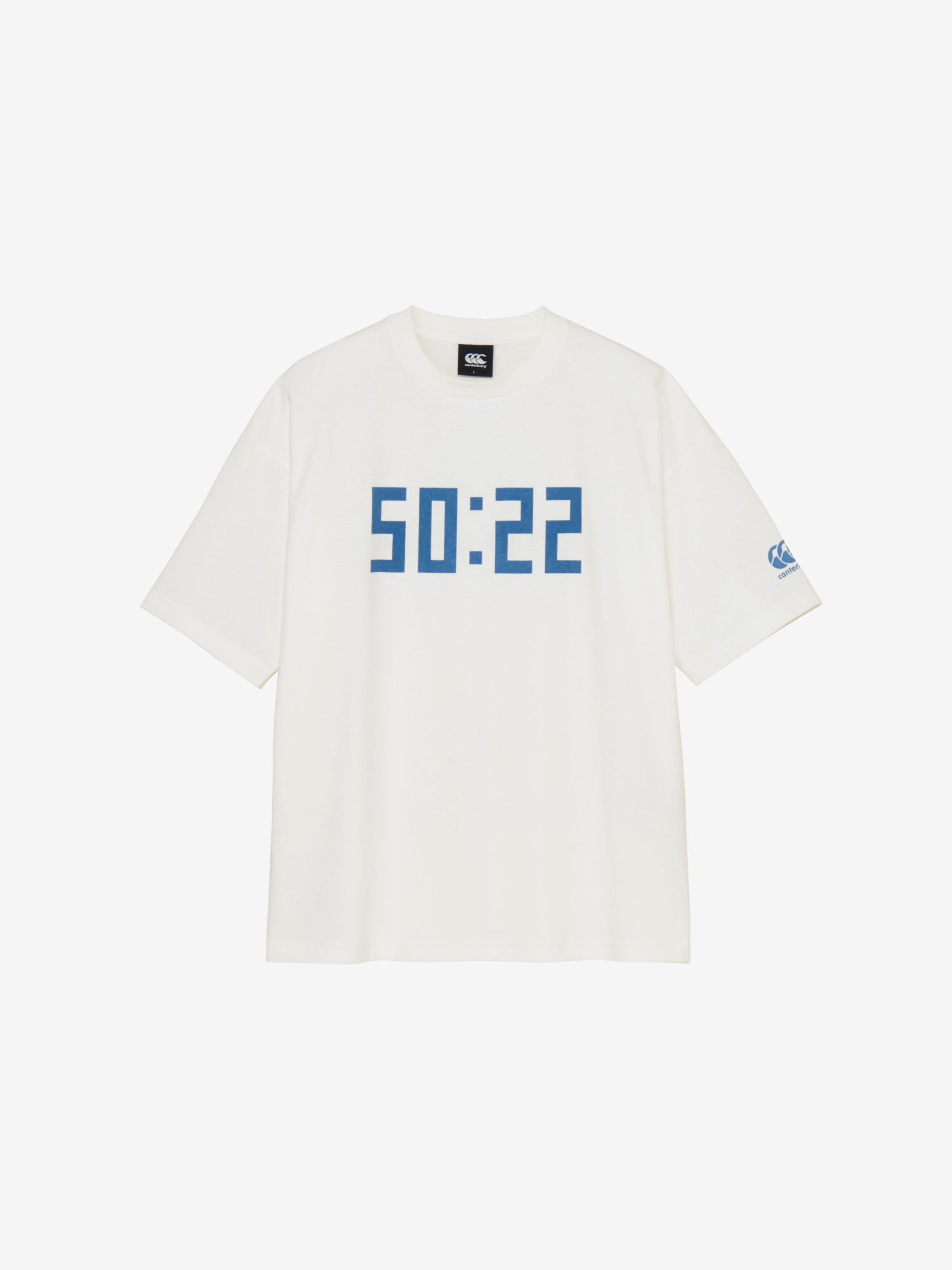 【カンタベリー】50:22 Tシャツ ネイビー 公式・限定】ショートスリーブティー 50:22（ユニセックス