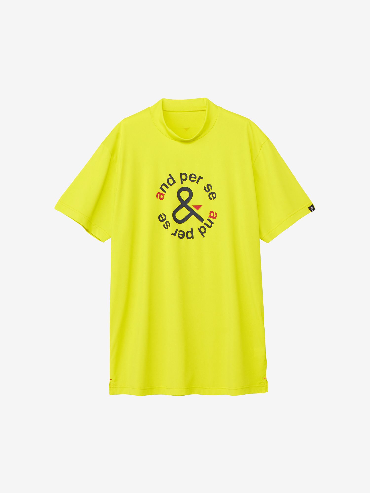 SWING DRYワッフル半袖モックネックシャツ（メンズ）（AMS9594X4 