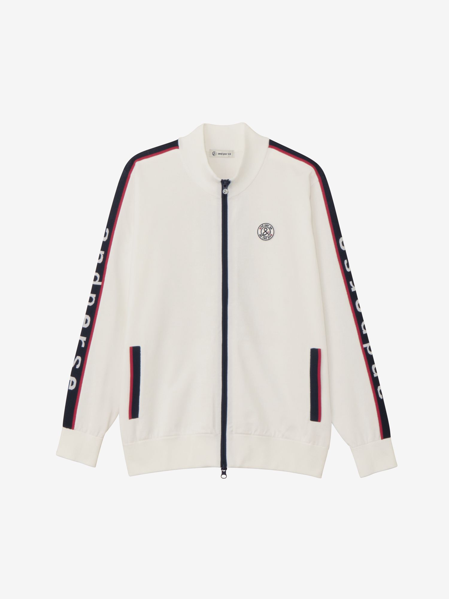 公式】アクティブニットスタンドカラーブルゾン（メンズ）｜アンパスィ