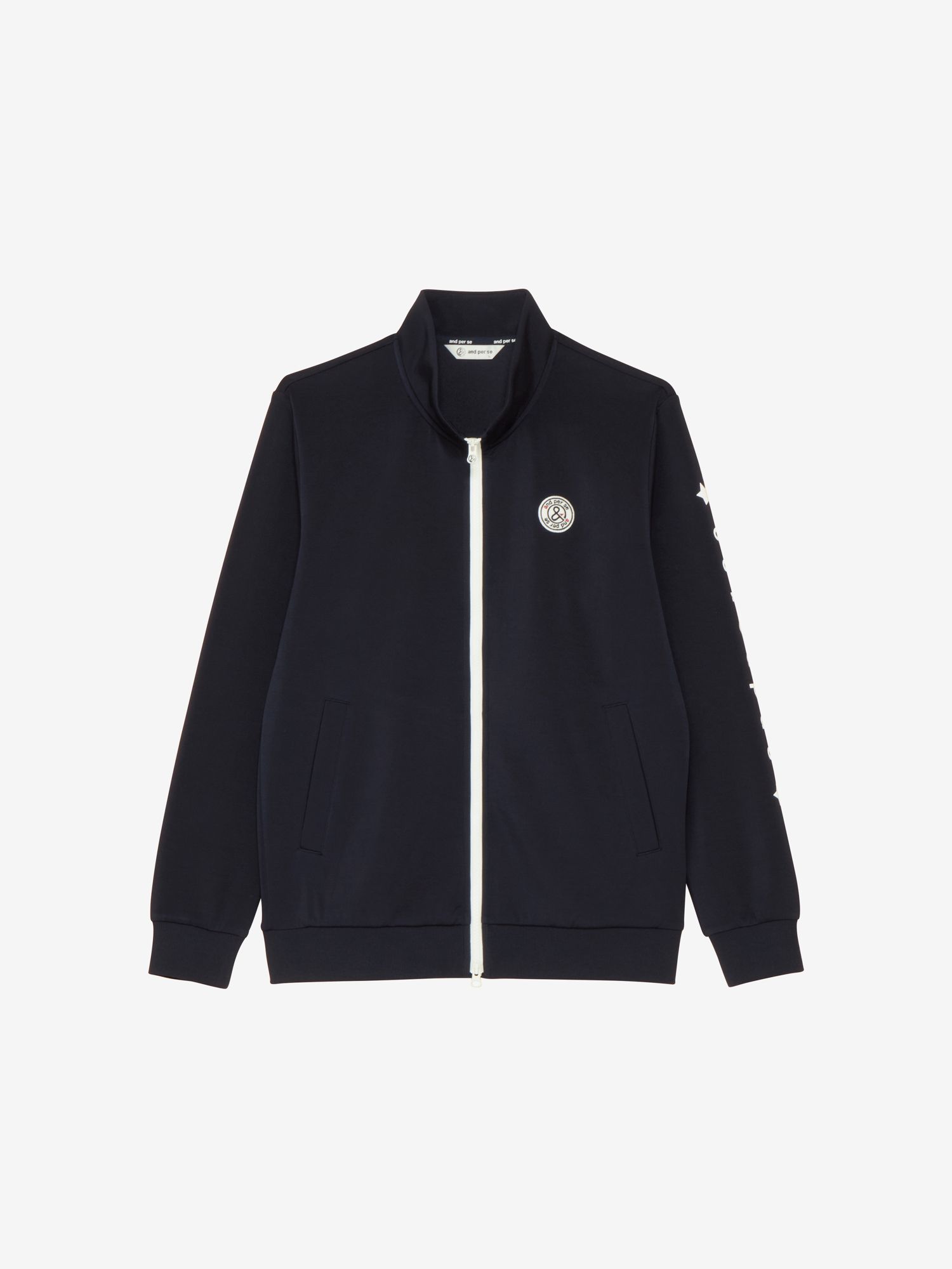 EDUN メンズ スウェットブルゾン 公式】ショットスムーザースウェットブルゾン（メンズ