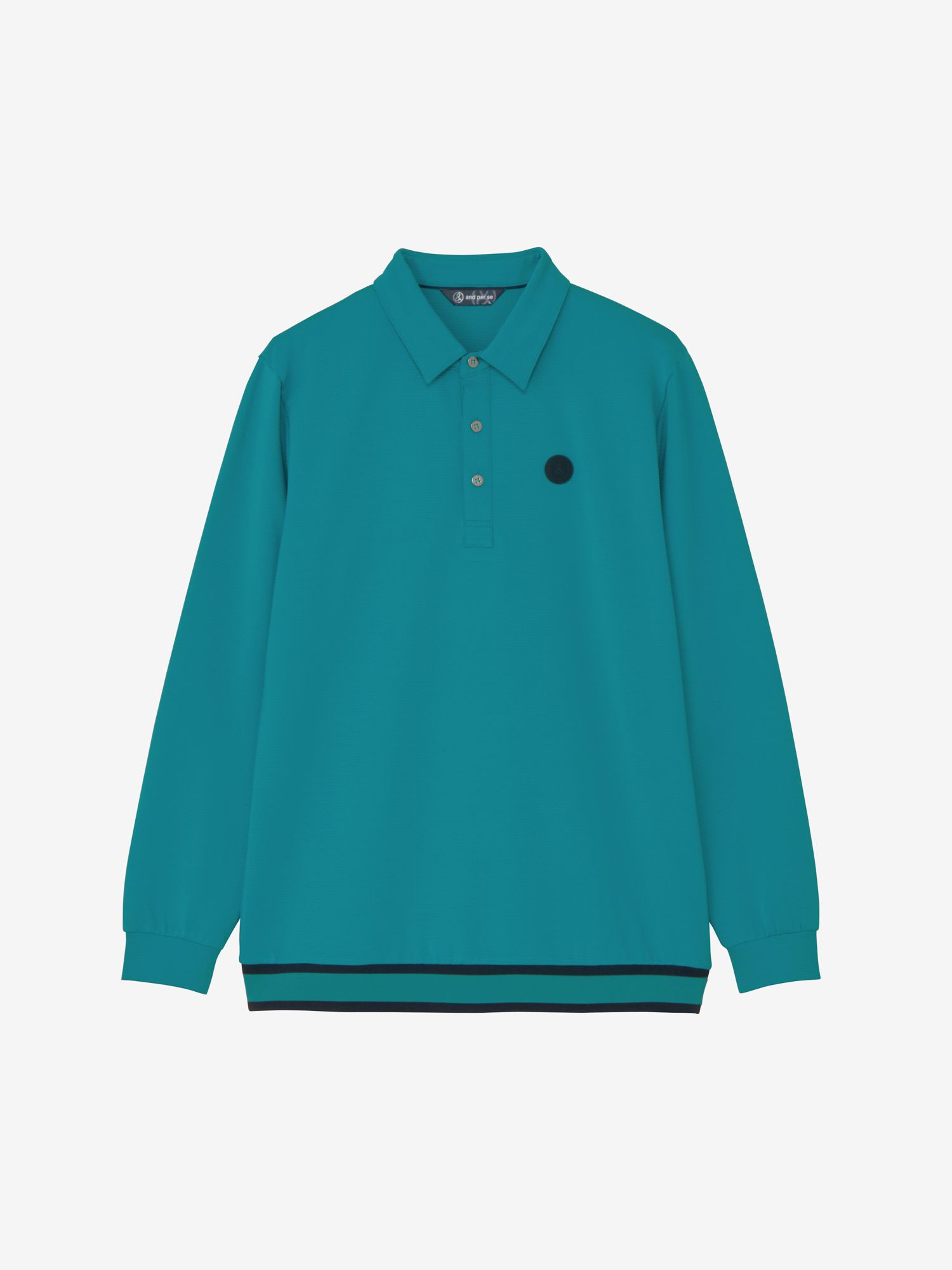 公式】4WAYリップル長袖ラインリブ使いシャツ（メンズ