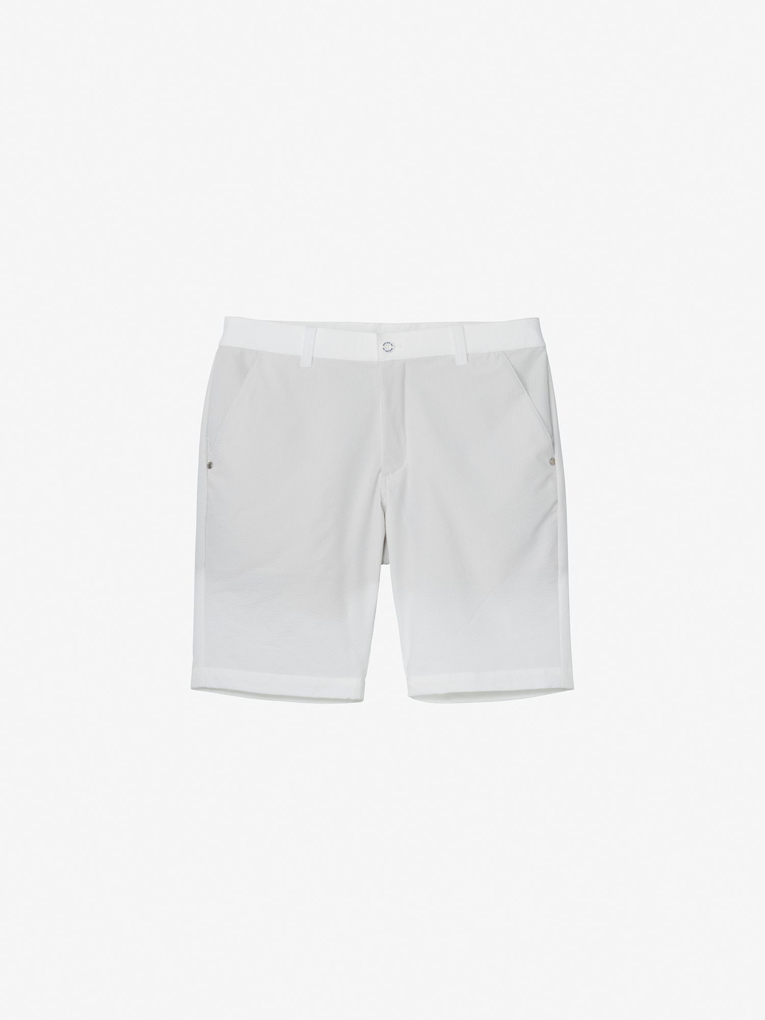 【美品】アンパスィ　ハーフパンツ　シアサッカー 公式】ストレッチサッカー ハーフパンツ（メンズ）｜アンパスィ公式ストア