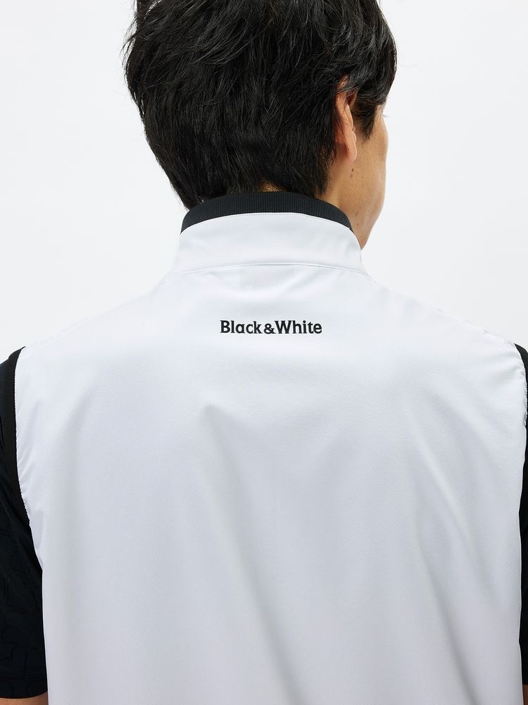 BLACK & WHITE(ブラック＆ホワイト) ｜マルチストレッチアウターベスト（メンズ）