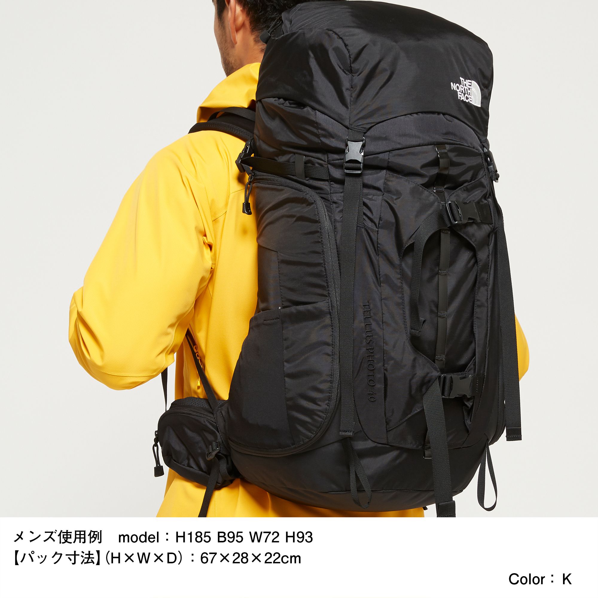 最初の The North Face バックパック TERRA 40Lレディース ienomat.com.br