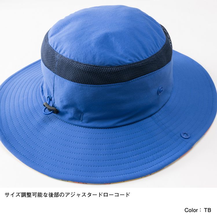 登場! ノースフェイス キッズ KS 帽子 サンシールドハット 日除け付き