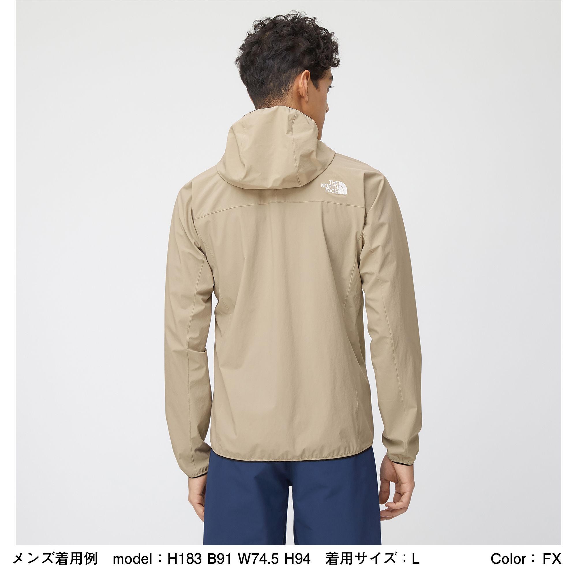 マウンテンソフトシェルフーディ(メンズ)(NP21703)- THE NORTH マウンテンソフトシェルフーディ(メンズ)(NP21703)- THE NORTH