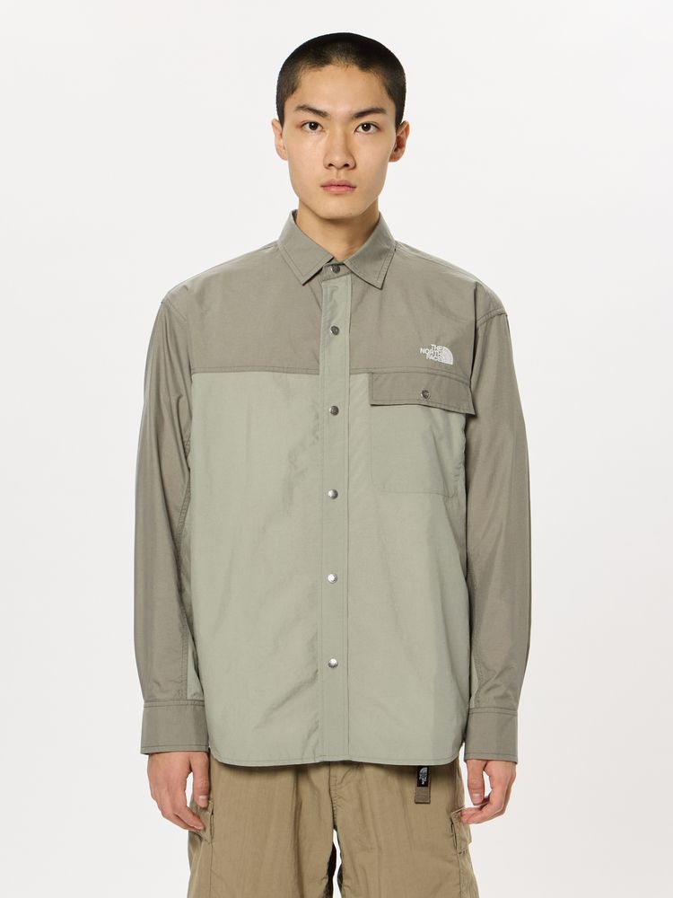 THE NORTH FACE(ノースフェイス) L/S Nuptse Shirt(ロングスリーブヌプシシャツ) NR11961