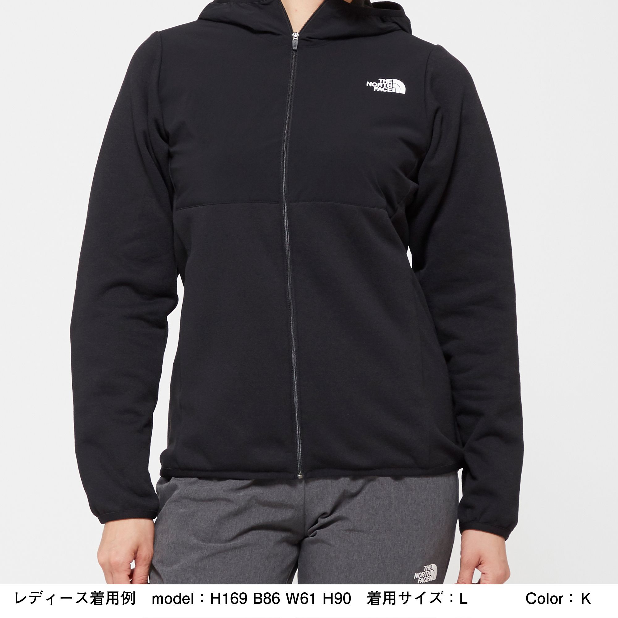 ハイブリッドナイロンフリースフーディ レディース Nlw780 The North Face ザ ノース フェイス 公式通販