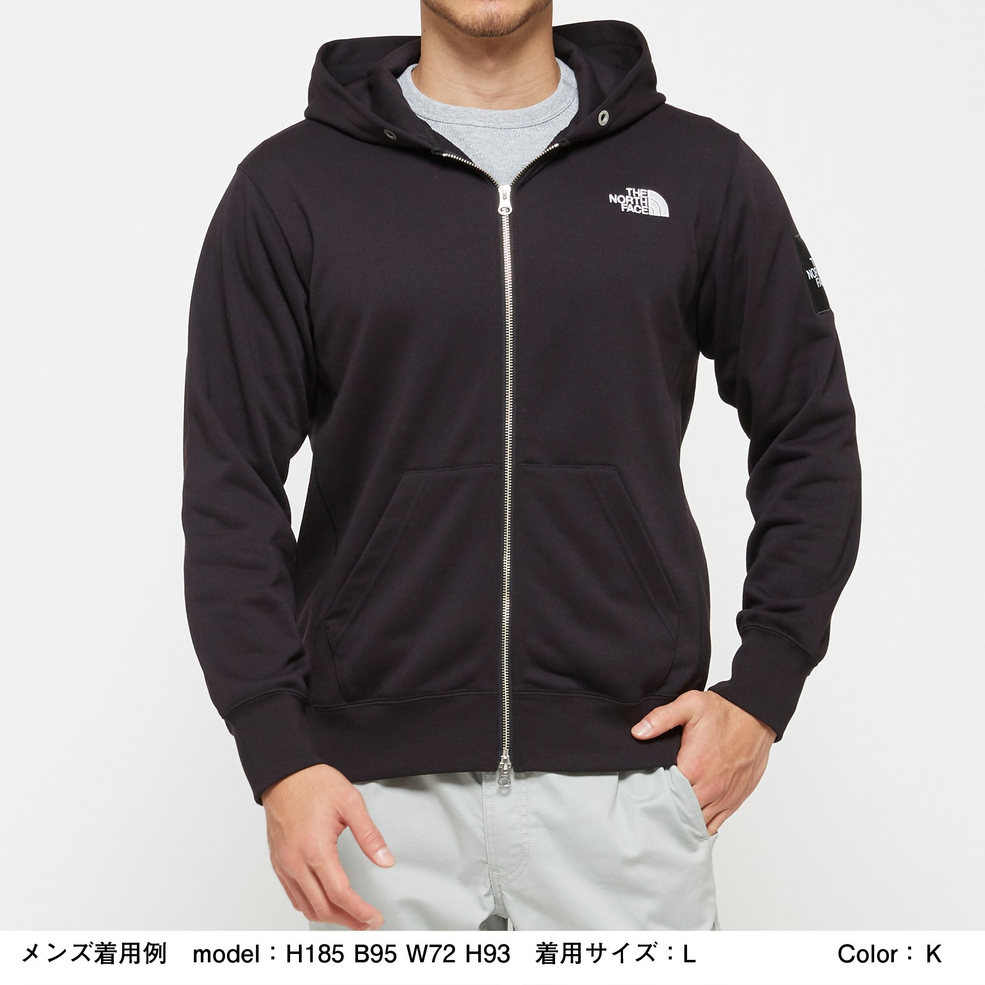 スクエアロゴフルジップ メンズ Nt The North Face ザ ノース フェイス 公式通販