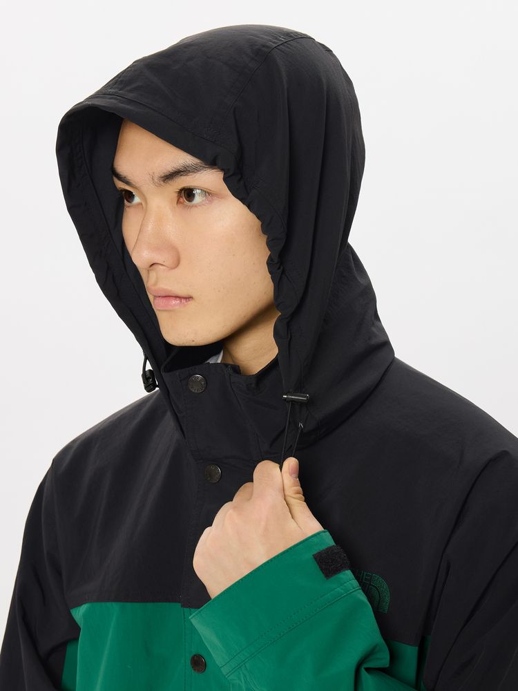 44cm素材ノースフェイス アウトドア WINDWALL ポケッタブル ハイドレナリン マウンテンパーカー M ブラック THE NORTH FACE ジャケット メンズ   【231009】