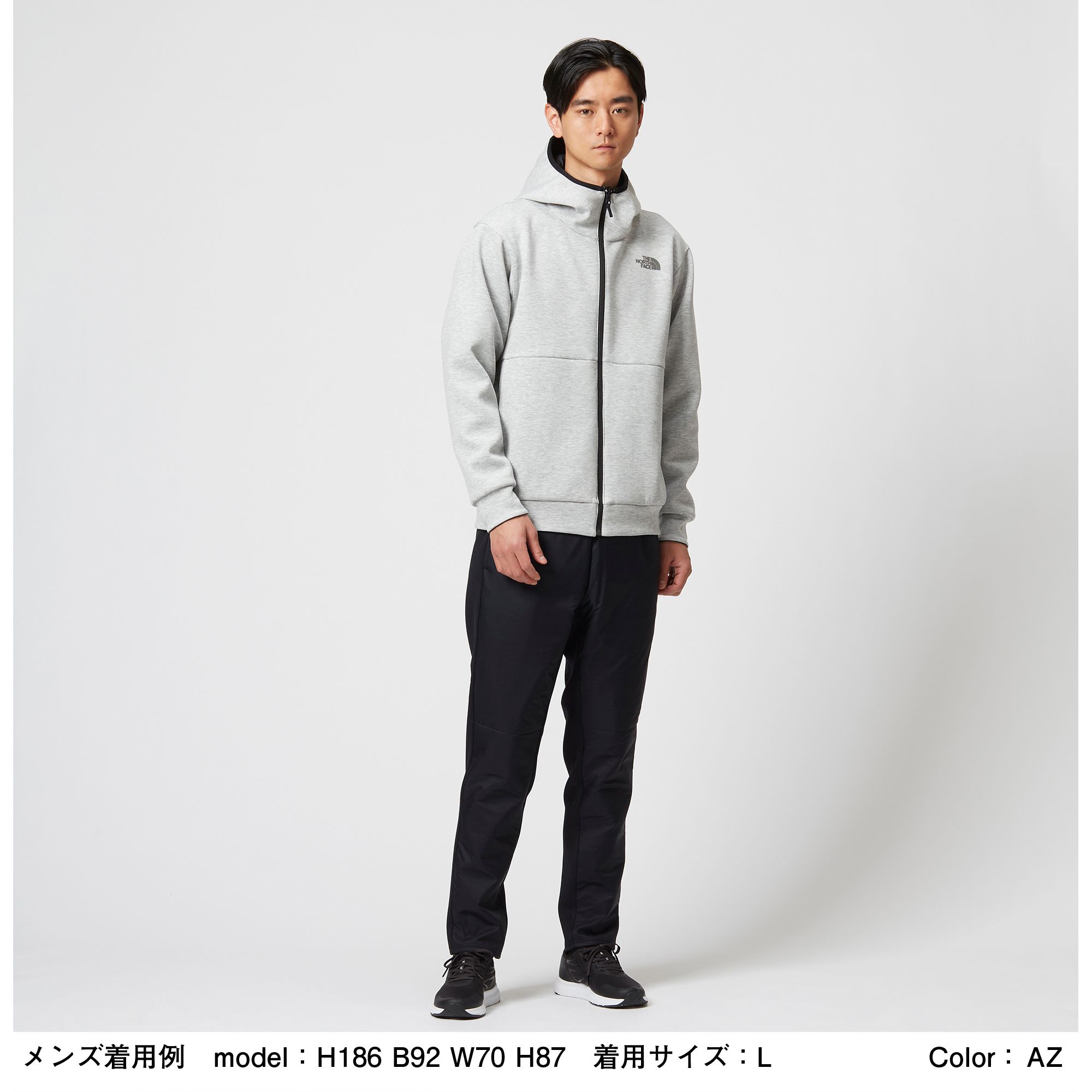 THE NORTH FACE - NT62186リバーシブルテックエアーフーディ Mサイズ黒