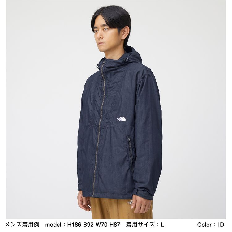 新品  THE NORTH FACE ナイロンデニムコンパクトジャケット