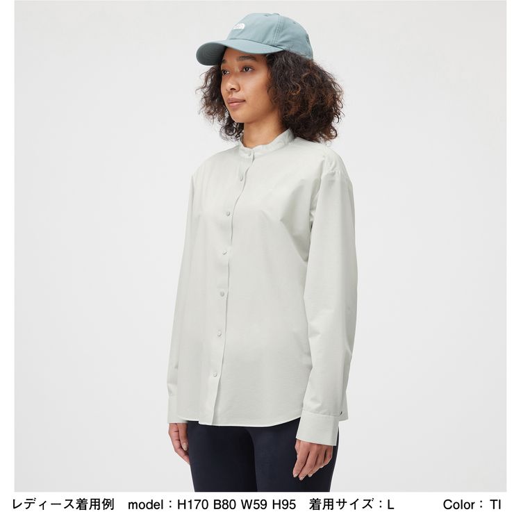 ロングスリーブ　パラムシャツ　ノースフェイス　L/S Param Shirt