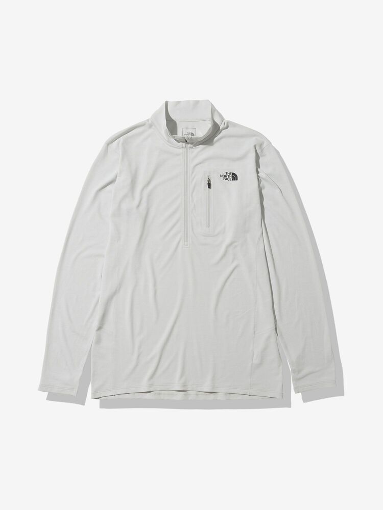 [THE NORTH FACE] ロングスリーブフラッシュドライスリーディージップアップ(メンズ) MIXチャコ XL/ザ・ノース・フェイス