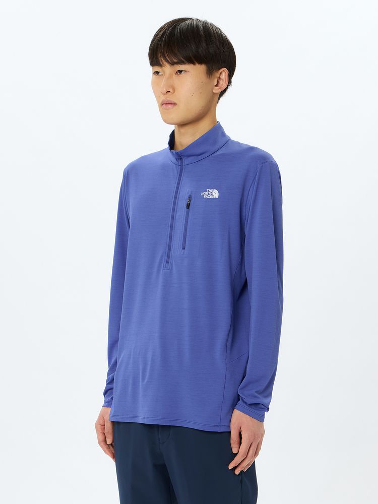 【THE NORTH FACE】 L/S FLASHDRY 3D ZIP UP (ロングスリーブフラッシュドライスリーディージップアップ) メンズ OW M スポーツオーソリティ トップス(スポーツウェア) スポーツウェア