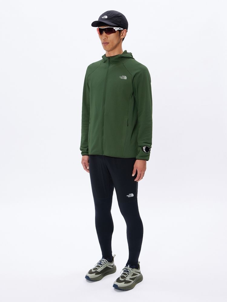 THENORTHFACEサーマルバーサグリッドフーディパーカー