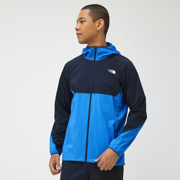 新品】THE NORTH FACE ウィンド フーディ S コズミックブルー