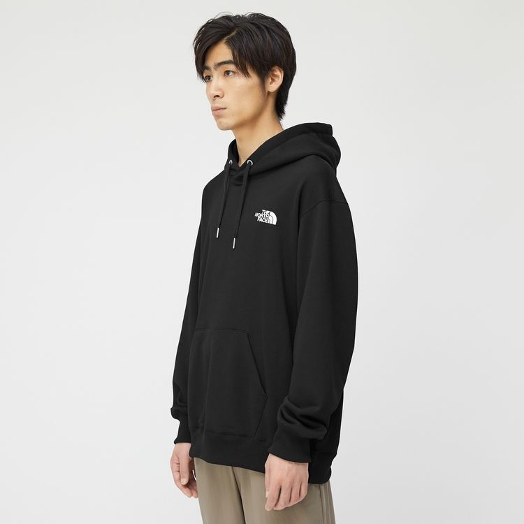 バックスクエアロゴフーディ（メンズ）（NT62230）- THE NORTH FACE 