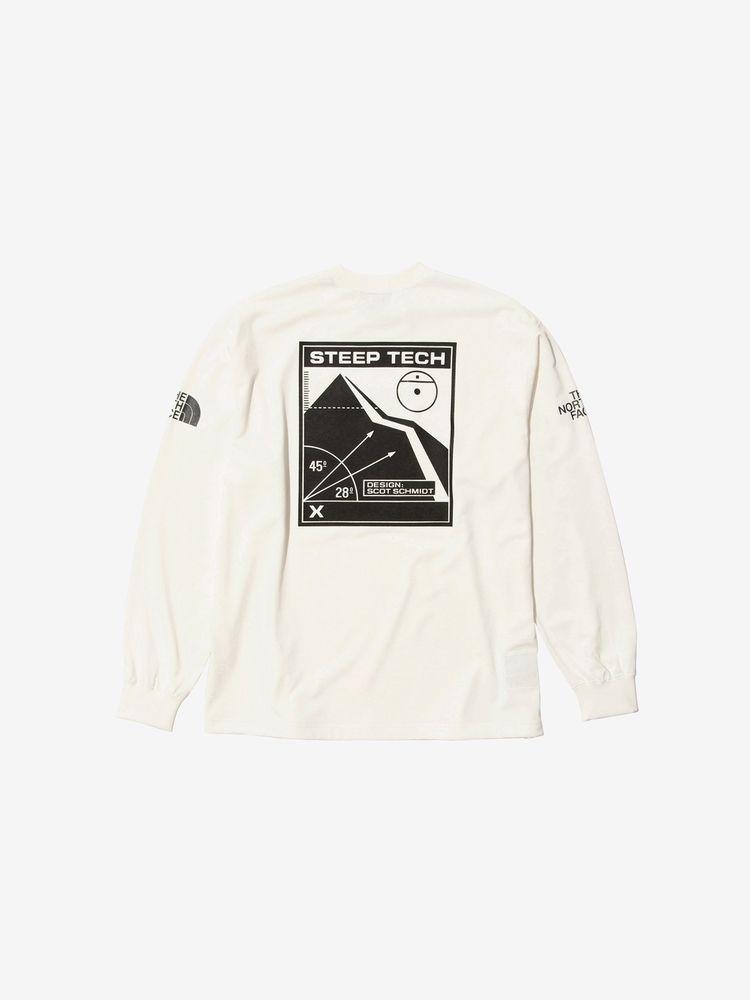 S肩幅THE NORTH FACE ノースフェイス カットソー NT82203 STEEP TECH L/S Tee スティープテック ロングスリーブ Tシャツ イエロー系 S