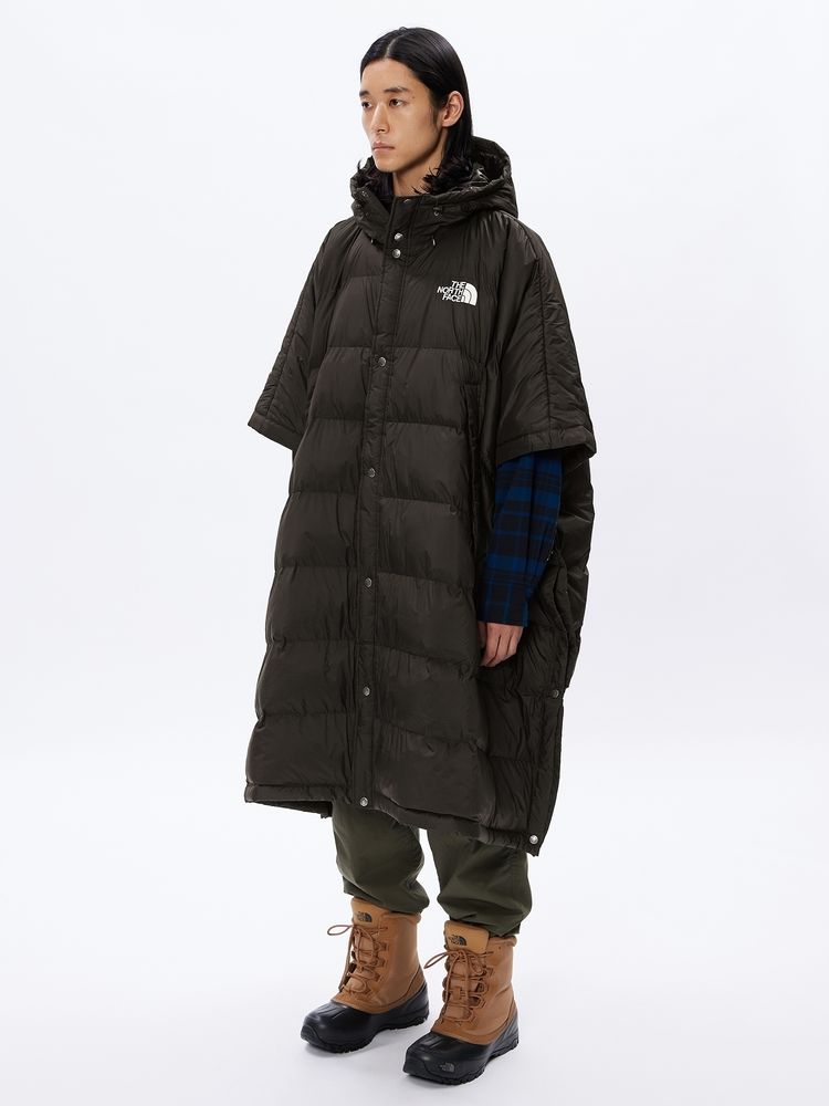 パデッドポンチョコート（ユニセックス）（NY82230）- THE NORTH FACE 