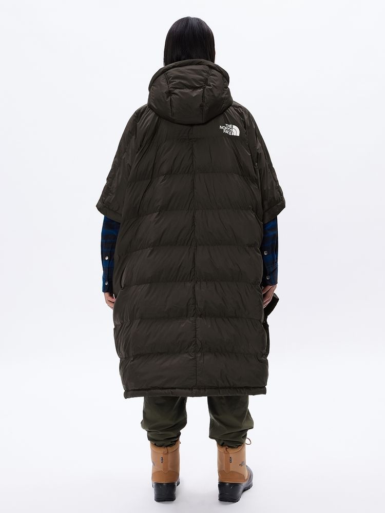 サイズ新品☆THE NORTH FACE パデッド ポンチョ コート