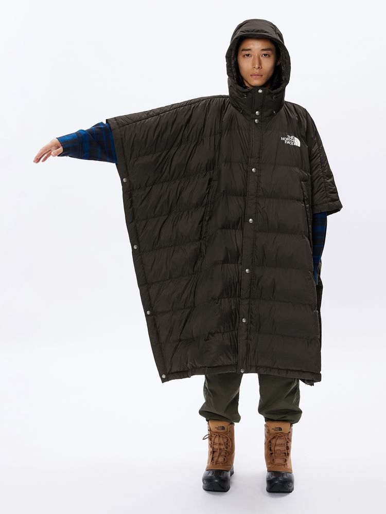 パデッドポンチョコート（ユニセックス）（NY82230）- THE NORTH FACE