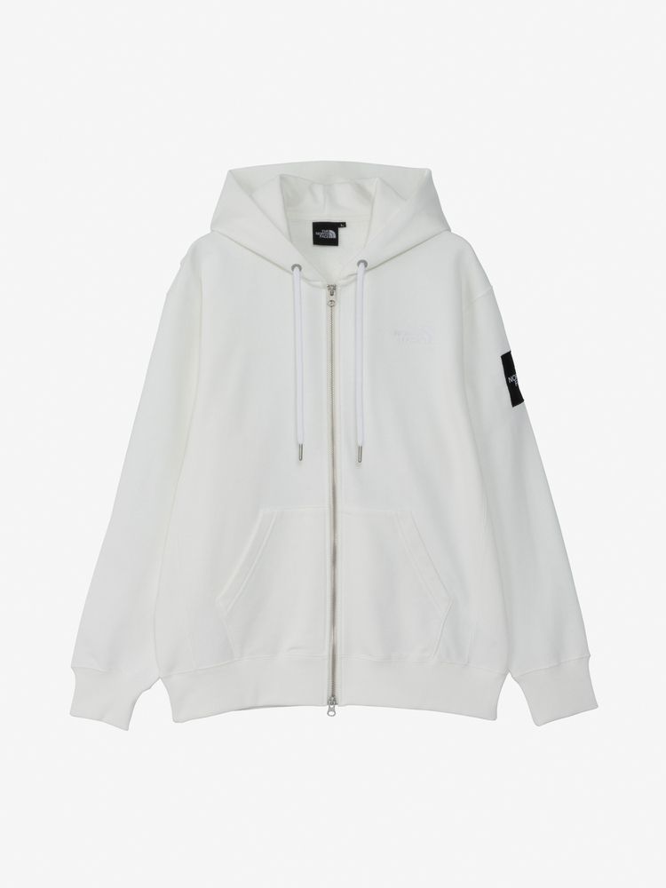 THE NORTH FACE ザノースフェイス スクエアロゴフルジップ メンズ/Square Logo FULL ZIP NT12335 K... M