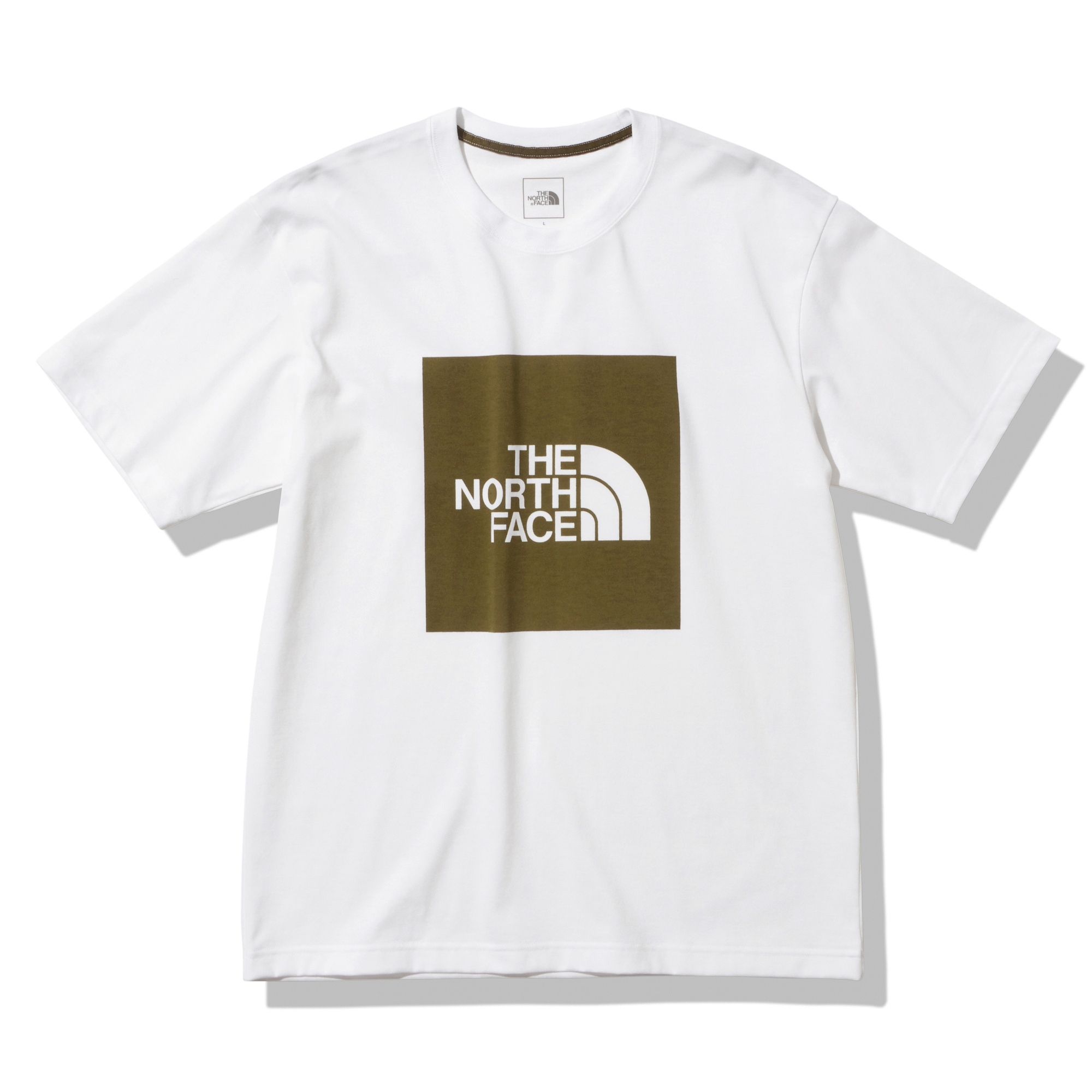 THE NORTH FACE スクエアロゴTシャツ／ホワイト／Mサイズ - Tシャツ