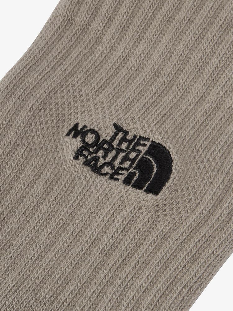 フォロー割❗ ノースフェイス クルーネックトップス 刺繍ロゴ M K602A 即納❗️ ノースフェイス クルーネックトップス 刺繍ロゴ M