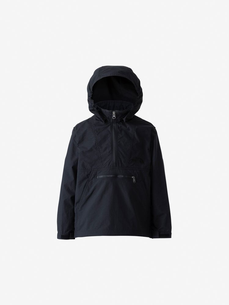 [THE NORTH FACE] コンパクトアノラック(キッズ) ブラック2 140/ザ・ノース・フェイス