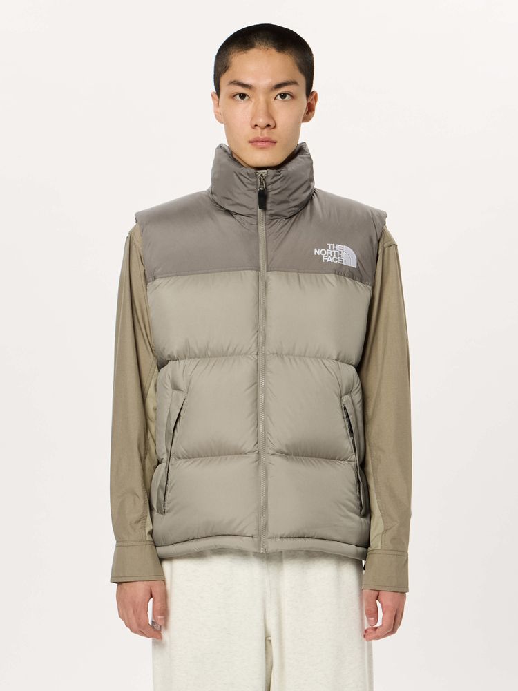 国産大特価0378 THE NORTH FACE ダウンベスト レディース ワインレッド ジャケット・アウター