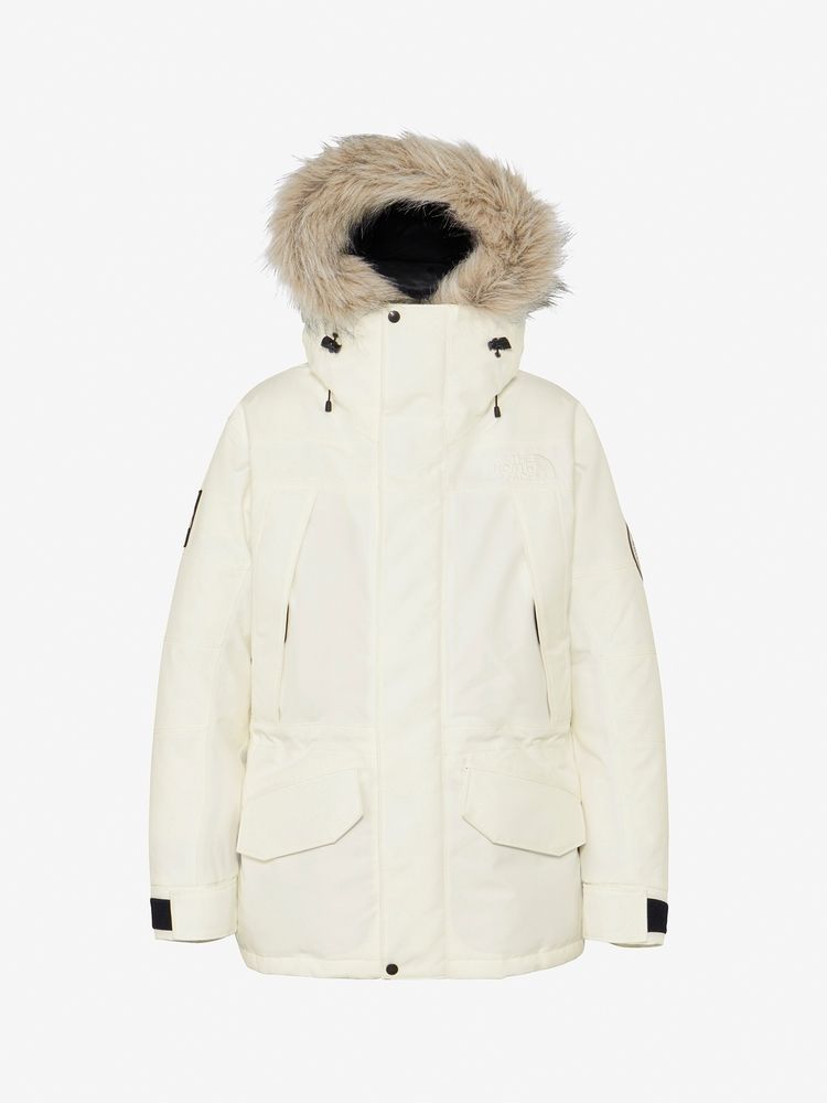 THE NORTH FACEUNDYED ANTARCTICA PARKA_アンダイド アンタークティカ パーカ/L/ポリエステル/WHT ホワイト-