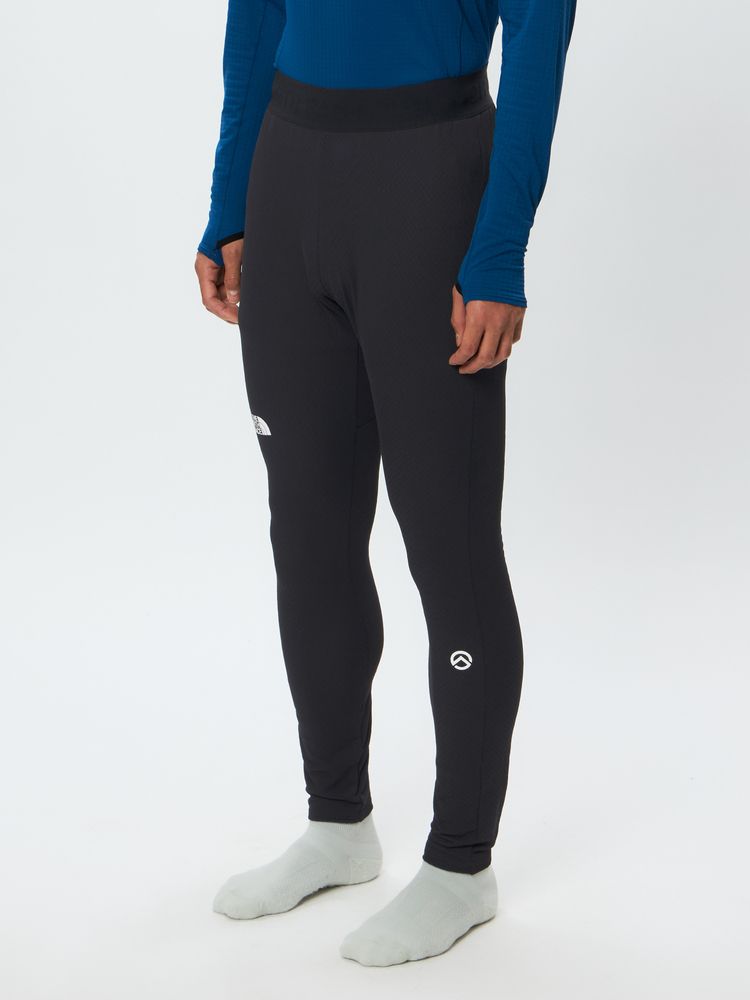 E017 ノースフェイス 裏起毛 中空繊維グリッドフリースタイツ L 男女兼用 公式】エクスペディショングリッドフリースタイツ（ユニセックス