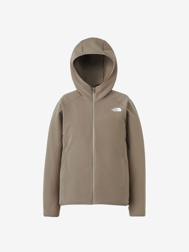 フードフードありTHE NORTH FACE エイペックスサーマルフーディ　レディースL