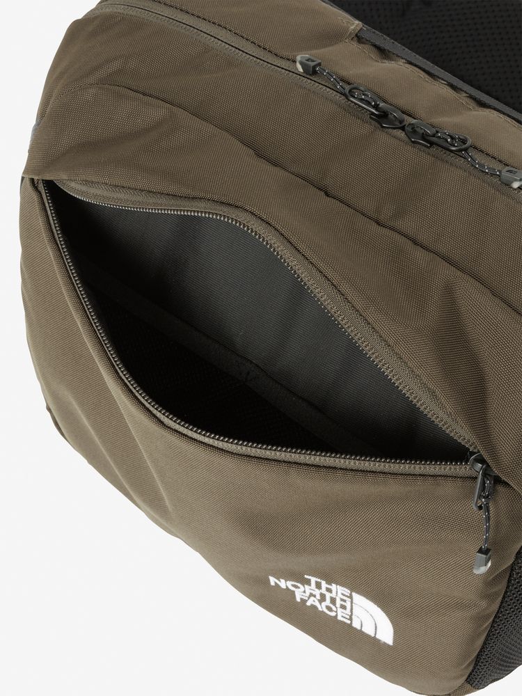 THE　NORTH　FACE ノースフェイス ベイビースリングバッグ Baby Sling Bag シンプル ヒップシート 背面エアメッシュ ベビーグッズ NMB82350 K