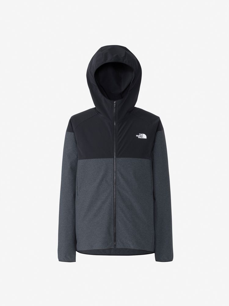 ノースフェイス NT61501X アウトドア 長袖 ジップパーカー L グレー系 THE NORTH FACE ロゴ メンズ  【231104】ブランド