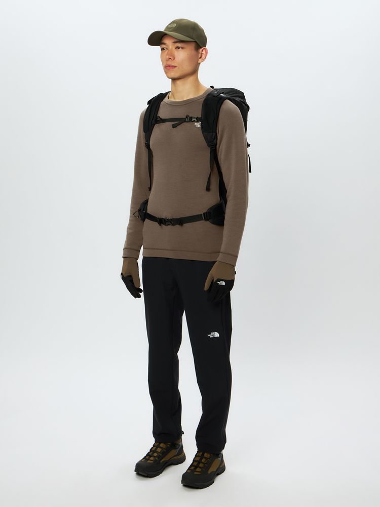 ★新品L ノースフェイス エクスペディション　ホットトラウザーズ　クルー　セット ザ・ノース・フェイス エクスペディションホットトラウザーズ