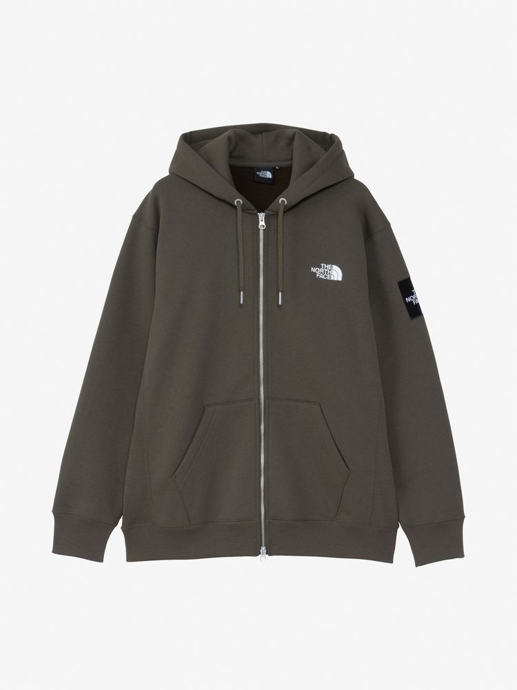 希少　NORTH FACE SQUARE LOGO FULL ZIP