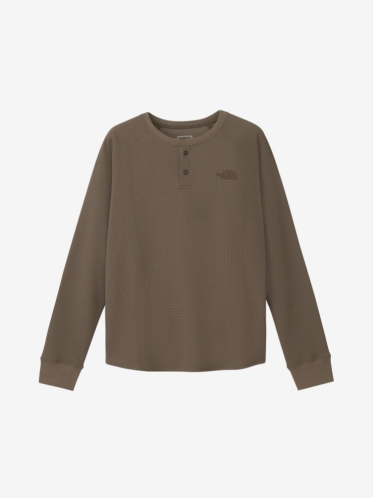 【新品】NT62394 フリーランワッフルクルー Mサイズ ブラック THE NORTH FACE ザ・ノース・フェイス カットソー 長袖 メンズ