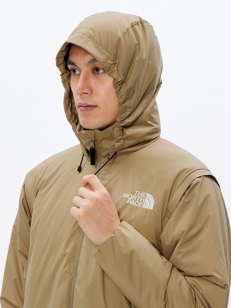 ベージュTHENORTHFACE ジップインサニーヌックジャケット L ベージュ