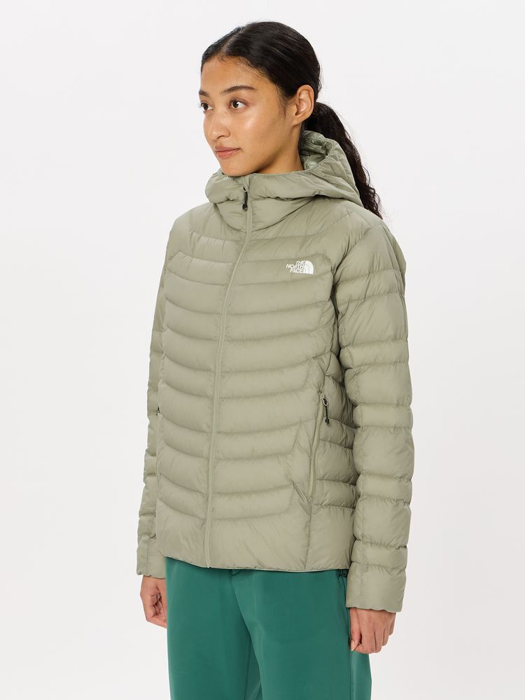 67センチ身幅THE NORTH FACE ザノースフェイス MERIDEN DOWN JACKET BUGUNDY NYJ1DH93 メリデン ダウンジャケット バーガンディー レディース