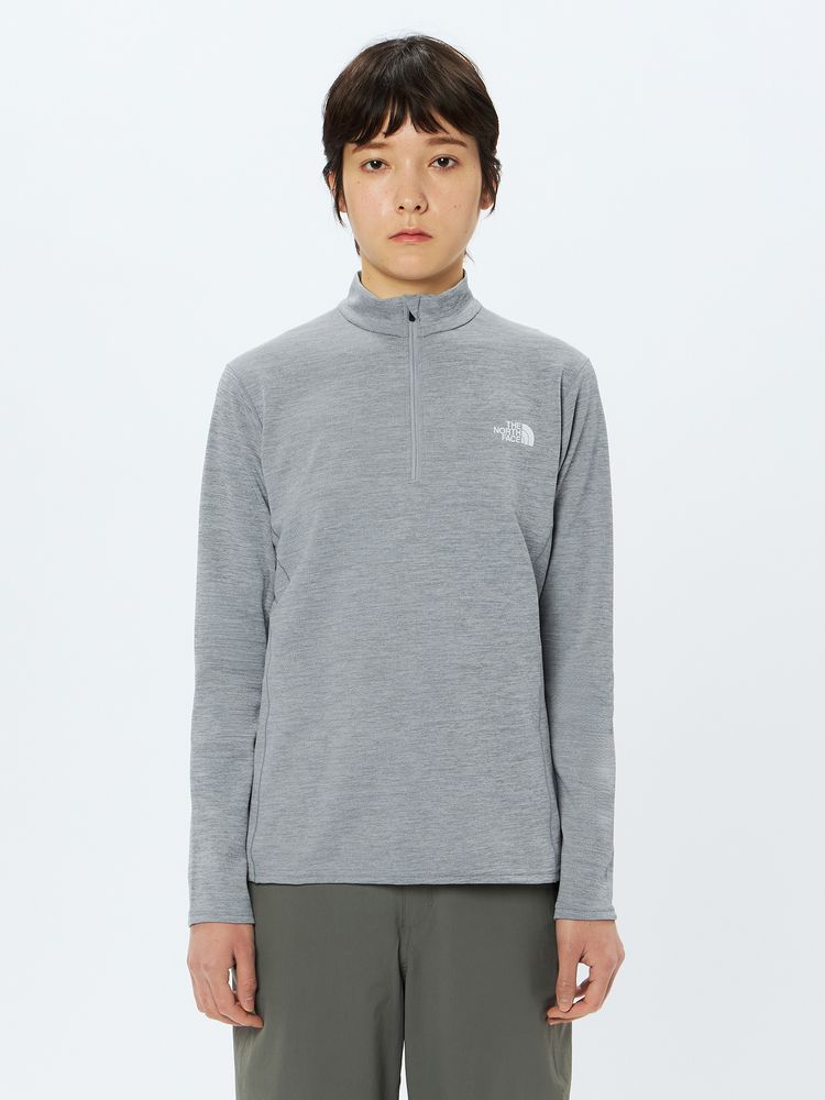 THE NORTH FACE(ザ・ノース・フェイス) ｜ロングスリーブフラッシュドライミッドジップアップ（レディース）