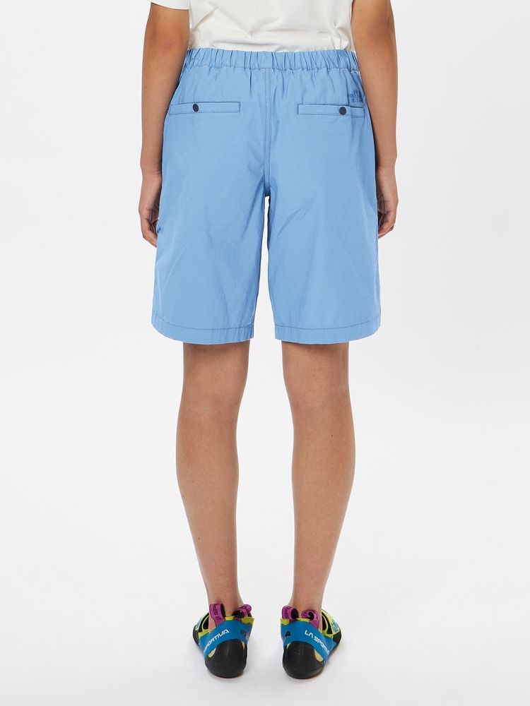 コットンクロスクライミングショーツ Cotton CROSS climbing Short NBW42402 ブラック K Mサイズ [アウトドア ショートパンツ レディース]