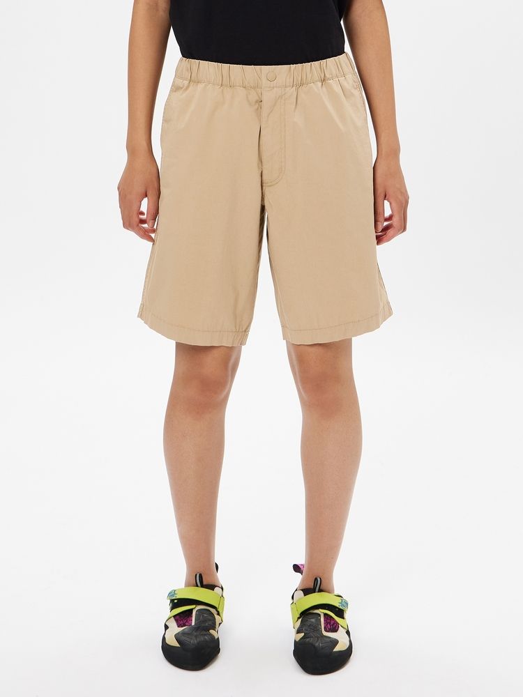 コットンクロスクライミングショーツ Cotton CROSS climbing Short NBW42402 ブラック K Mサイズ [アウトドア ショートパンツ レディース]