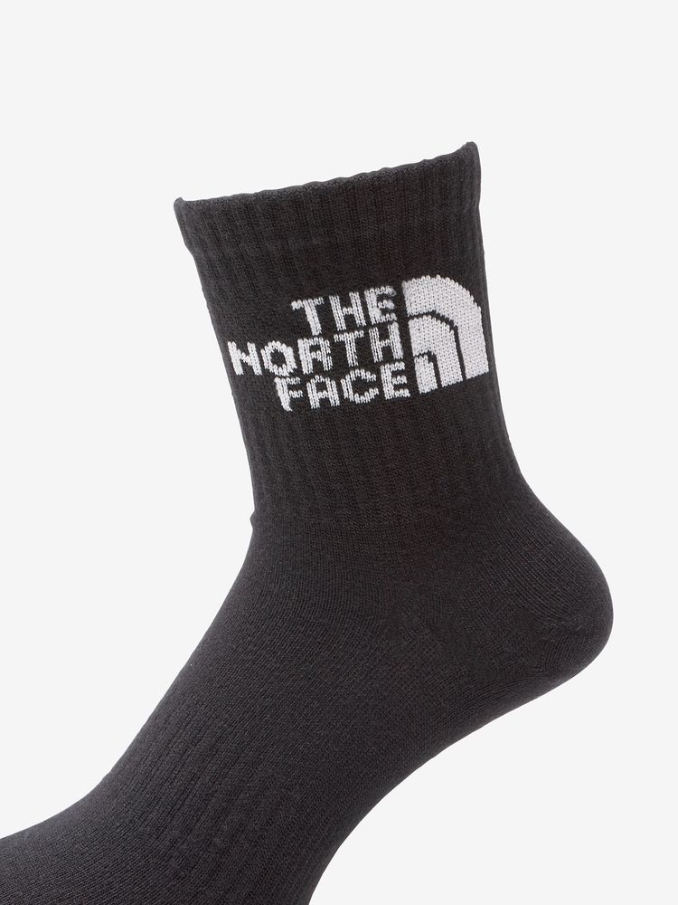 THE NORTH FACE(ザ・ノース・フェイス) ｜TNF ジャカード ロゴ 3P クルー（ユニセックス）