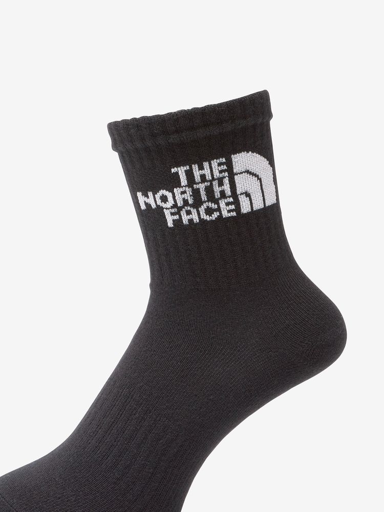 THE NORTH FACE(ザ・ノース・フェイス) ｜TNF ジャカード ロゴ 3P クルー（ユニセックス）